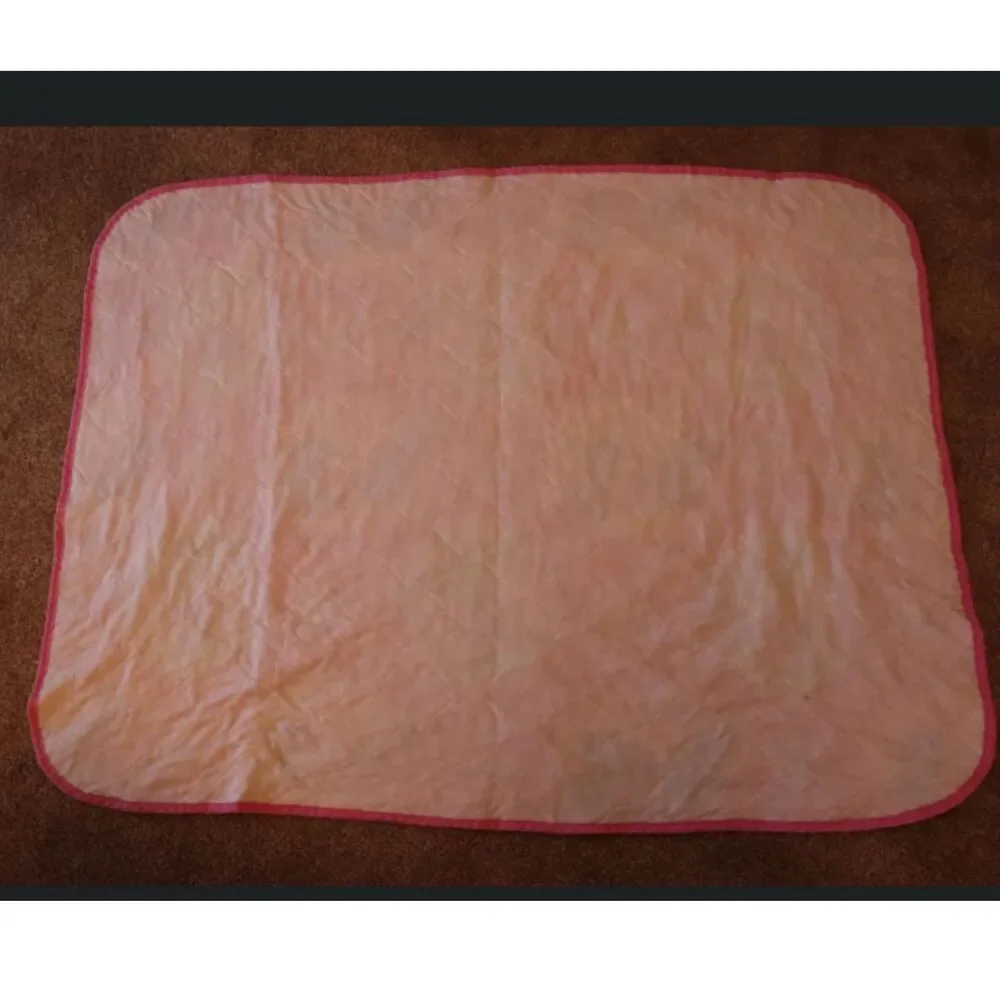 Vintage Disney Minnie Daisy Duck Pink Throw Blanket 54x41 Soft Cozy Girls